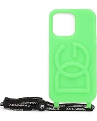 Dolce & Gabbana - Iphone Pro Case With 3D Logo - Lyst