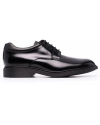 Hogan - H576 - Derby Lace-ups With Rubber Bottom - Lyst