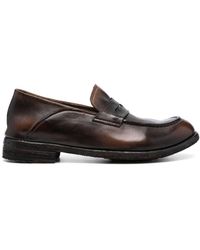 Officine Creative - Penny-slot Leather Loafers - Lyst