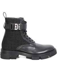 Givenchy - 50Mm Laarzen Met 4G-Patroon - Lyst