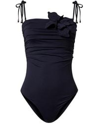 Twinset - Floral Appliqué Swimsuit - Lyst