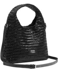 Bimba Y Lola - Small Braided Leather Paper Bag - Lyst