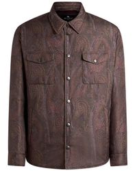 Etro - Paisley Overshirt - Lyst