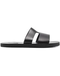 Ancient Greek Sandals - Apteros Cut-Out Leather Slides - Lyst