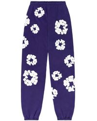 DENIM TEARS - Wreath Printed Track Pants - Lyst