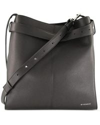 Givenchy - Medium Schoudertas Van Bewerkt Leer Met Riem - Lyst