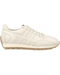 Hogan - Baskets En Cuir À Logo Embossé - Lyst