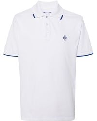 Jacob Cohen - Logo-embroidered Piqué Polo Shirt - Lyst