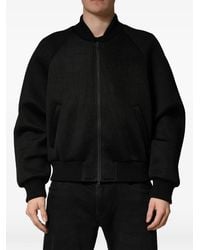 Dolce & Gabbana - Hooded Bomber Jacket - Lyst