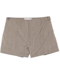 IRO - Striped Shorts - Lyst