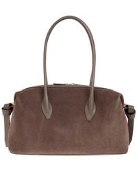 Yuzefi - Brioche Suede-Finish Tote Bag - Lyst