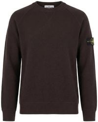 Stone Island - Pull À Patch Logo - Lyst