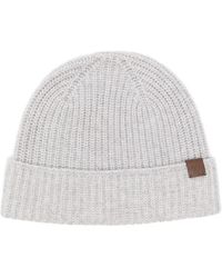 Eleventy - Ribbed-Knit Beanie - Lyst