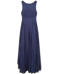 Aspesi - Vestido Largo A Capas - Lyst