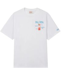 MC2 Saint Barth - T-Shirt Portofino À Broderies - Lyst
