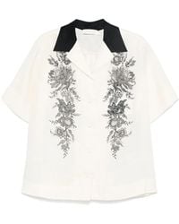 Zimmermann - Short Sleeve Shirt - Lyst