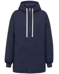 Miu Miu - Gabardine Down Jacket - Lyst