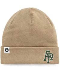 Aape By A Bathing Ape - Logo-Embroidered Beanie Hat - Lyst