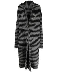 Monse - Zebra-Print Long Cardigan - Lyst
