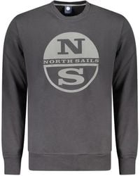 North Sails - Logo-Print Crew-Neck Sweatshirt - Lyst