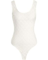12 STOREEZ - Primrose Lace Bodysuit - Lyst