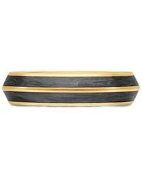 David Yurman - 18Kt Knife Edge Gelbgoldring - Lyst