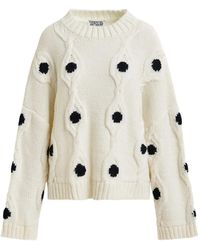 Essentiel Antwerp - Ixel Cable-Knit Sweater - Lyst