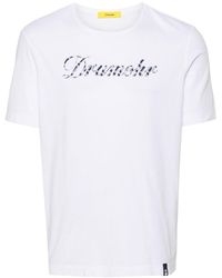 Drumohr - Logo-print Cotton T-shirt - Lyst