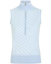 Varley - Vincent Monogram-Pattern Knit Top - Lyst