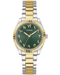 Guess - Two-Tone 36Mm Watch - Lyst