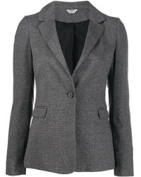 Liu Jo Blazer monopetto lunga - Grigio