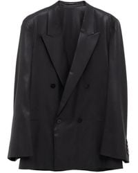Gucci - Double-Breasted Peak-Lapel Blazer - Lyst