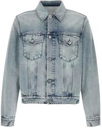 Jil Sander - Veste En Jean - Lyst