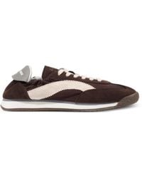 Bimba Y Lola - Wine Suede And Nylon 13 06 Sneakers - Lyst