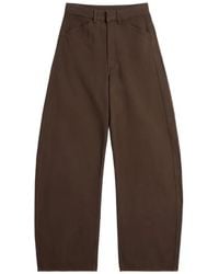 Lemaire - High-Waisted Curved Jeans - Lyst