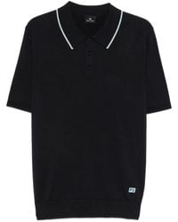 Paul Smith - Piped-Trim Polo Shirt - Lyst