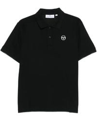 Sergio Tacchini - Sergio Logo-Embroidered Polo Shirt - Lyst