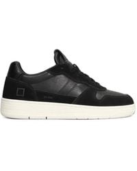 Date - Court 2.0 Perforated Panelled Sneakers - Lyst