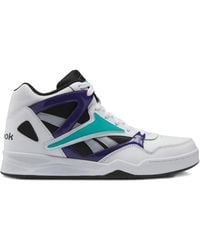 Reebok - Zapatillas BB4500 High 2 "White/Core Black/Classic Teal" - Lyst