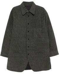 Yohji Yamamoto - Gusset-Collar Padded Jacket - Lyst
