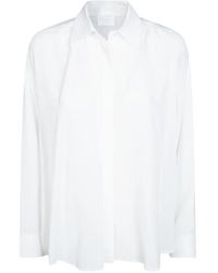 Dondup - Oversized Crepe De Chine Shirt - Lyst
