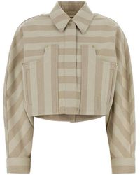 Fendi - Veste À Rayures - Lyst