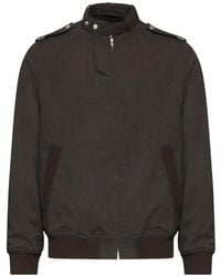 MM6 by Maison Margiela - Shoulder-Details Zip-Up Jacket - Lyst