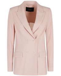 Seventy - Double-Breasted Blazer - Lyst