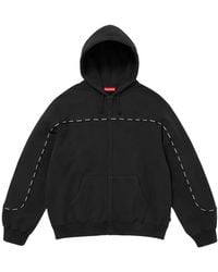 Supreme - Piping Zip-Up Hoodie - Lyst