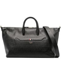 Thom Browne - Mittelgroße Reisetasche Mit Rwb-Streifen - Lyst