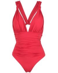 Brigitte Bardot - Cut Out Swimsuit - Lyst