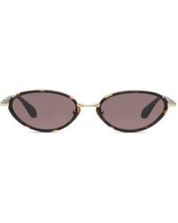 Gigi Studios - Evela Oval-Frame Sunglasses - Lyst