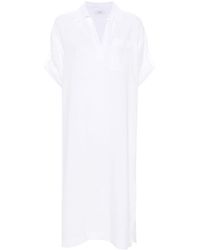 Peserico - Linen Polo Dress - Lyst