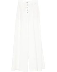 Nissa - Pleated Embellished Trousers - Lyst